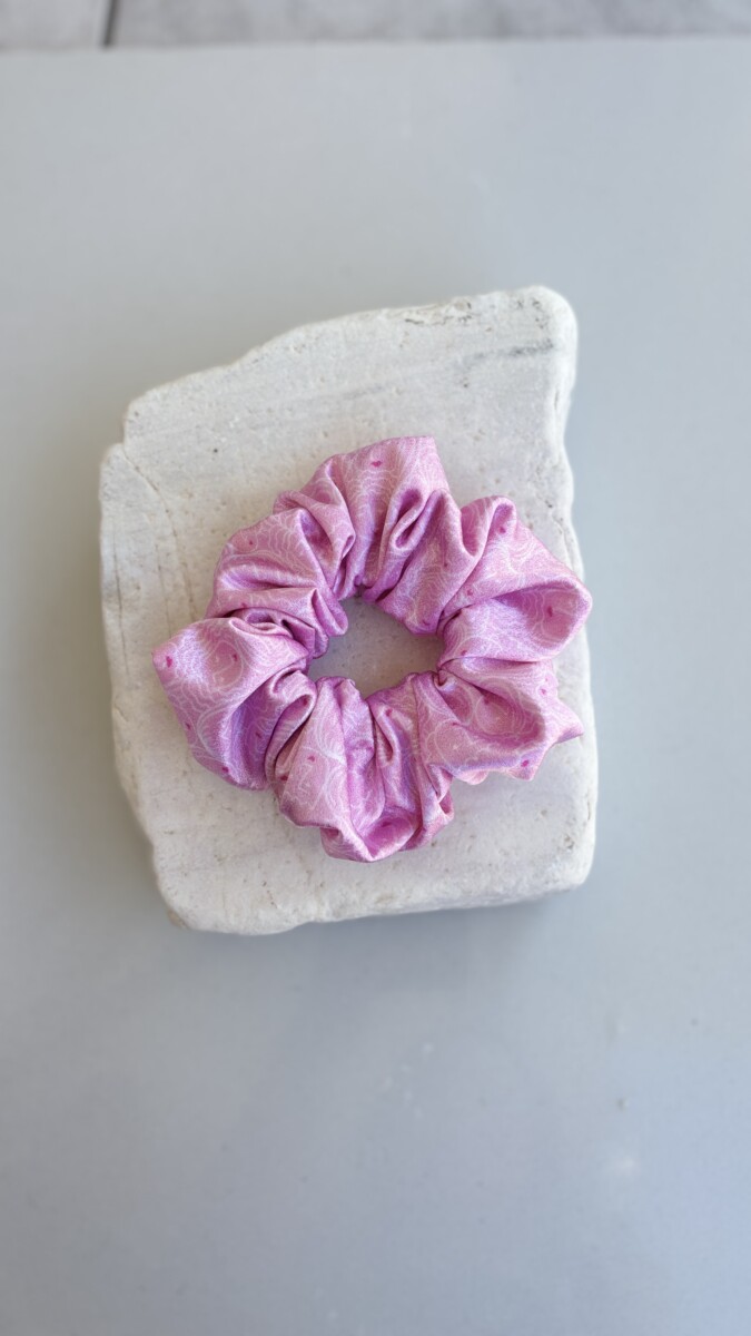 Scrunchie κρεπ head pattern