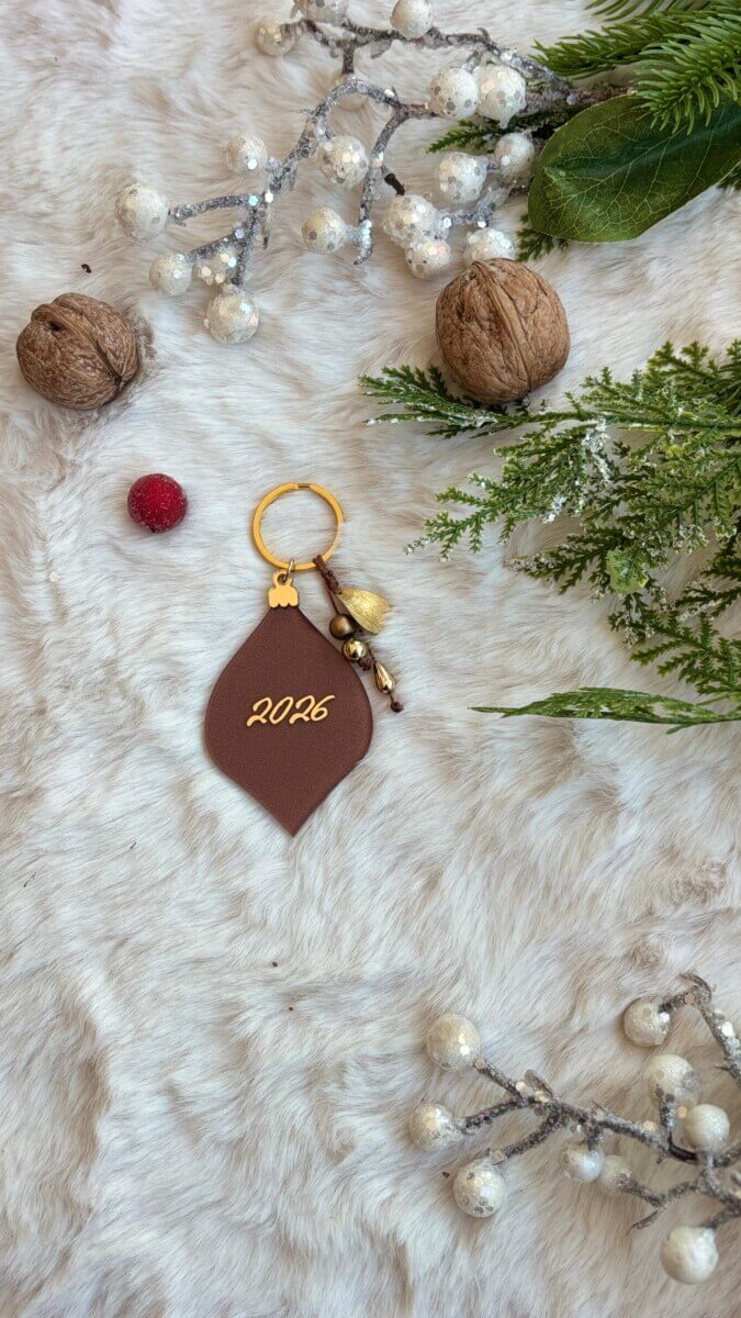 Γούρι μπρελόκ στολίδι καφέ