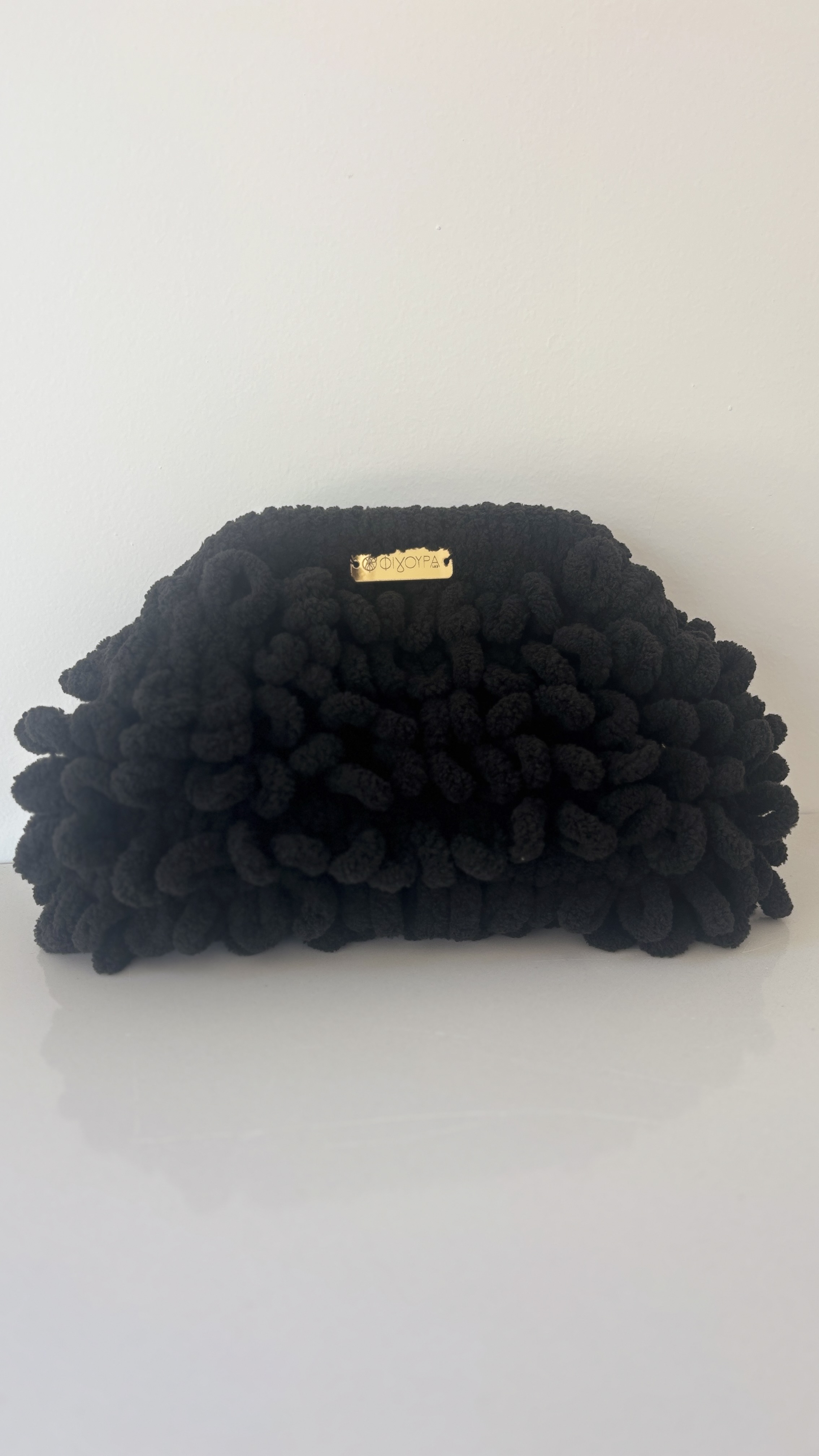 Puffy bags μαύρη