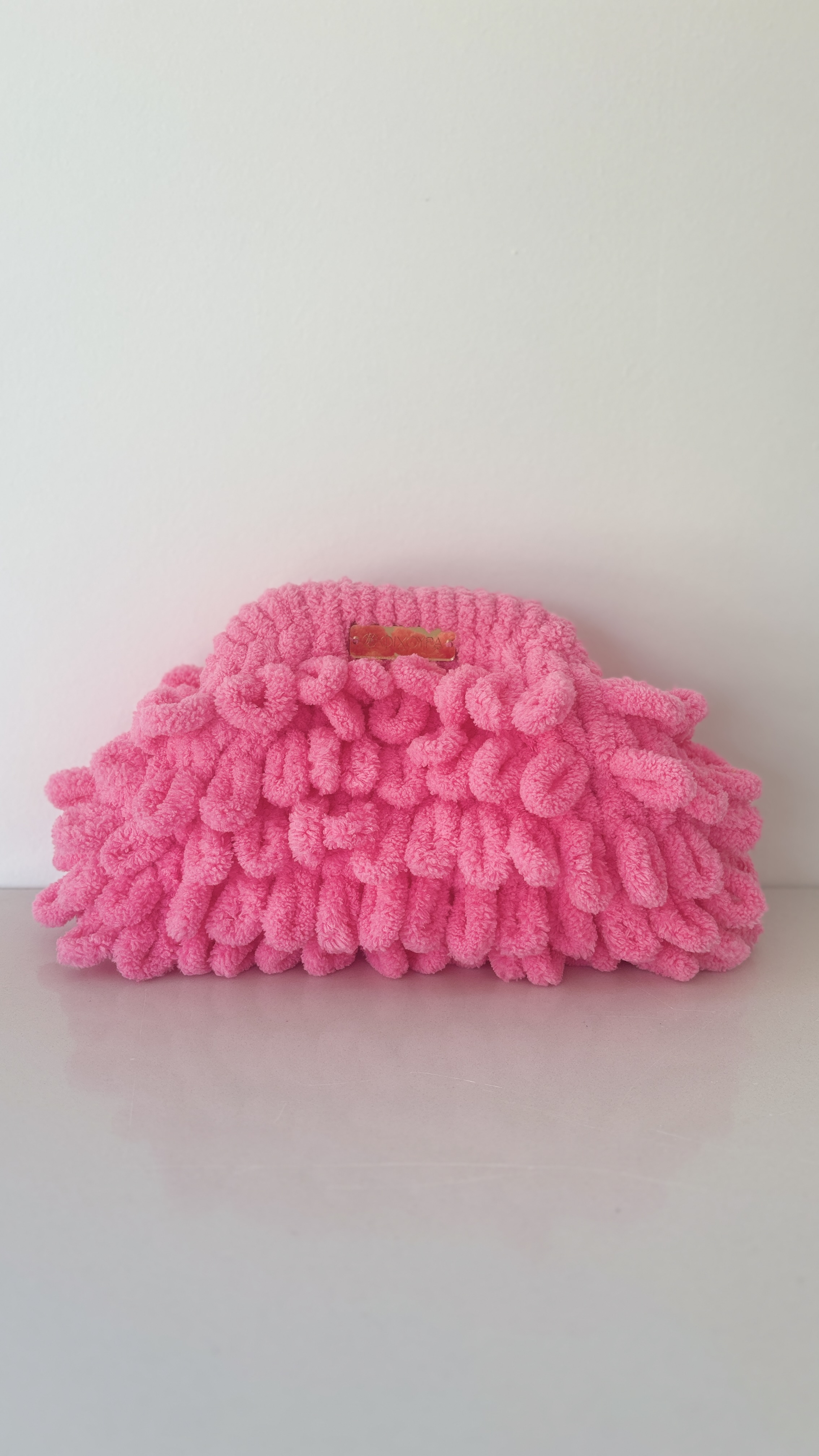 Puffy bags μικρή ροζ